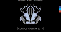 Desktop Screenshot of curiousgallerypdx.com